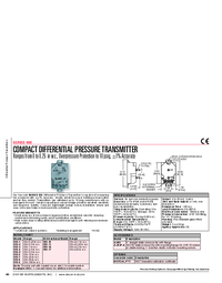 Thumbnail of document Brochure - 668 Differential Pressure Transmitter